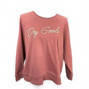 Terracotta Originality Sweatshirt Size L Casual Athleisure Comfy Basic Casual